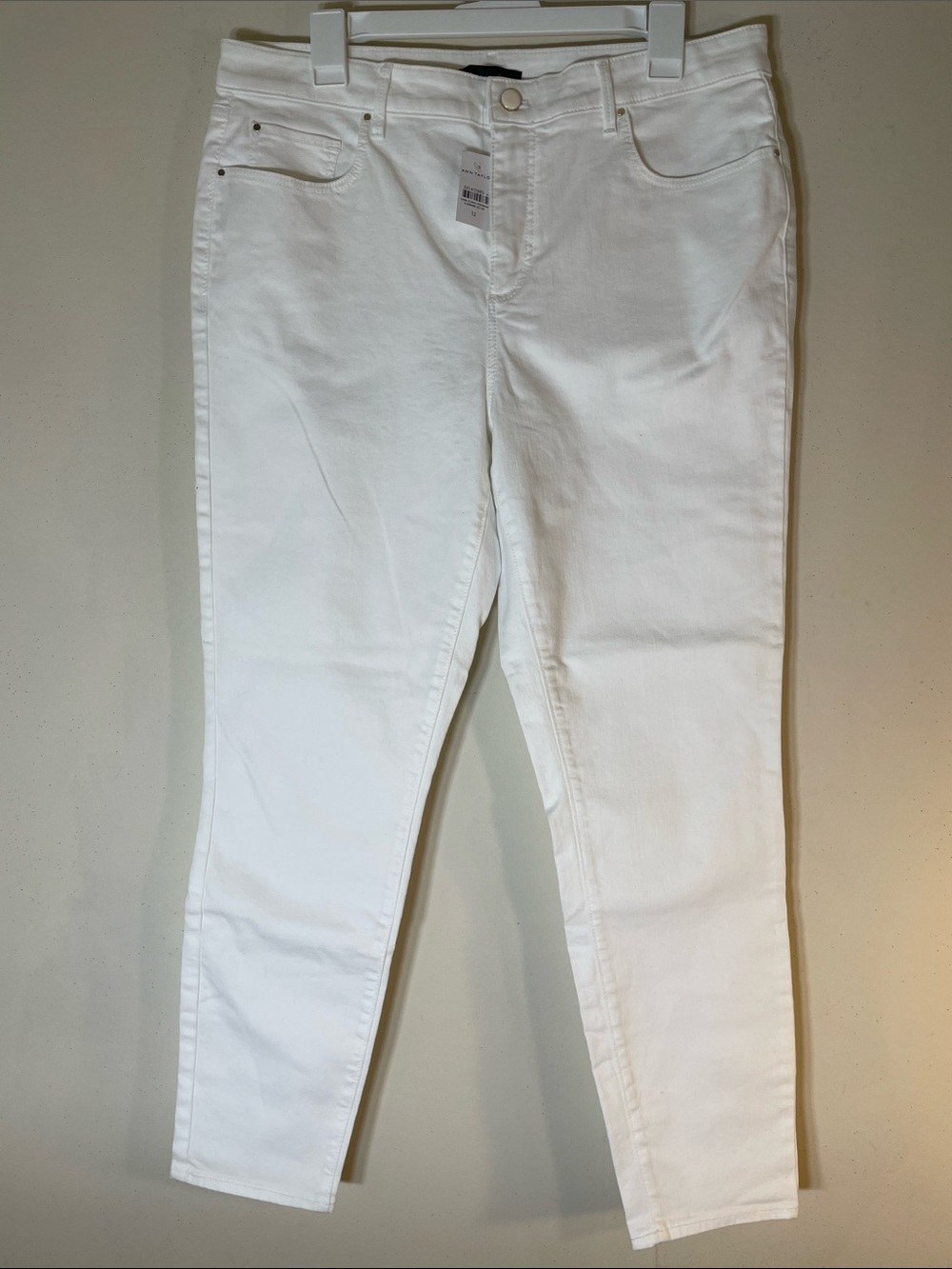 Ann Taylor White Skinny Jeans